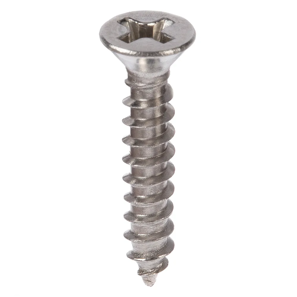 Flat Head Wood Screw (Phillips)