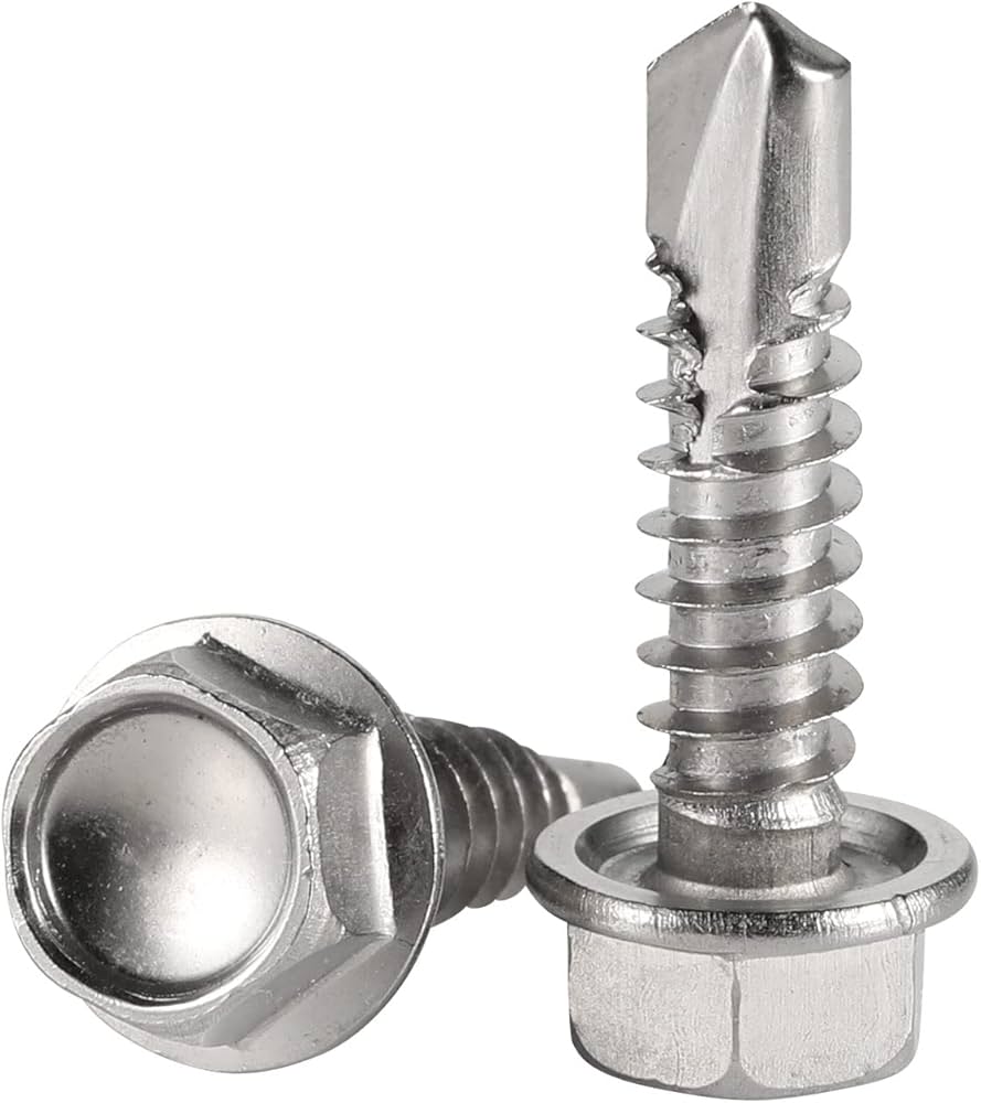 Hex Washer Head Self-Drilling Screw (Tek)